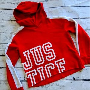 Justice Brand cropped hoodie
